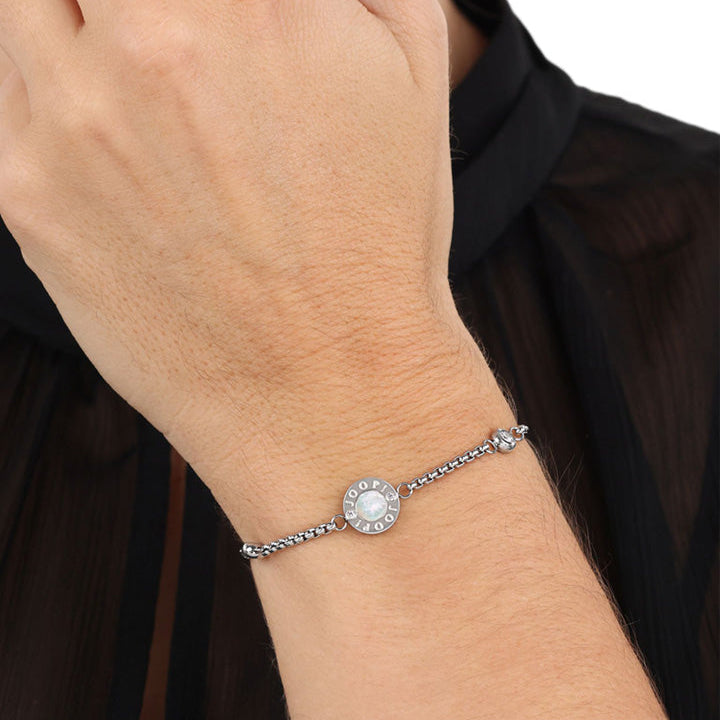 JOOP! Damen-Armband silber – Perlen und Perlmutt