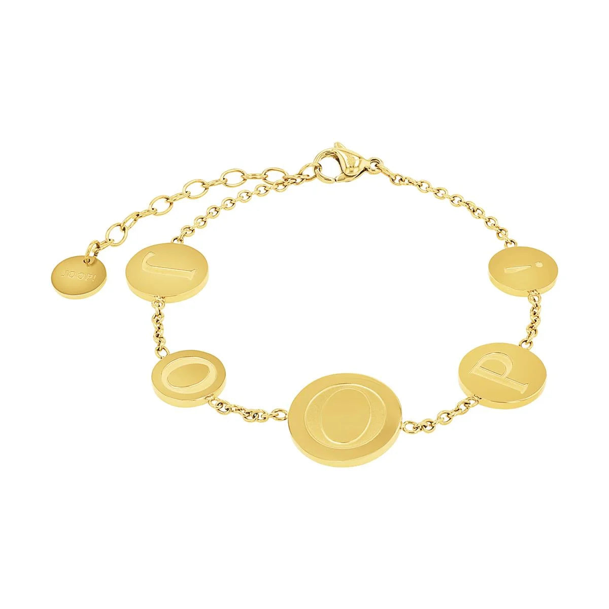 JOOP! Damen-Armband gold – Buchstaben J-O-O-P