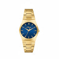 s.Oliver Damenuhr 2037710 – gold mit blauem Zifferblatt