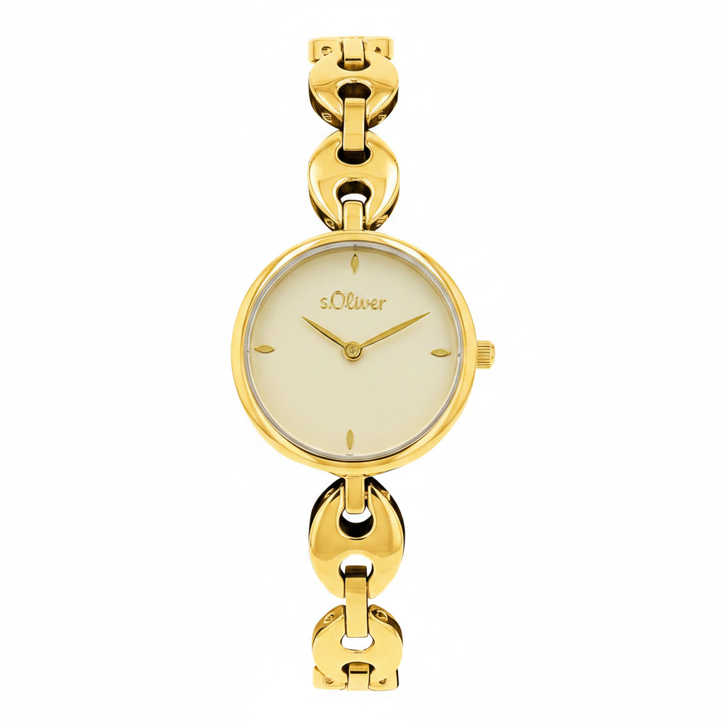 s.Oliver Damenuhr 2038587 – gold, 26 mm
