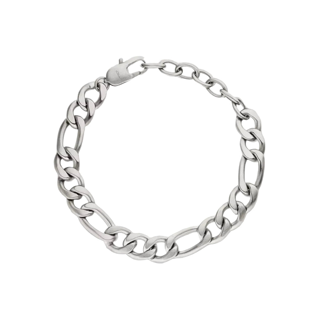 s.Oliver Herren-Figaroarmband silber