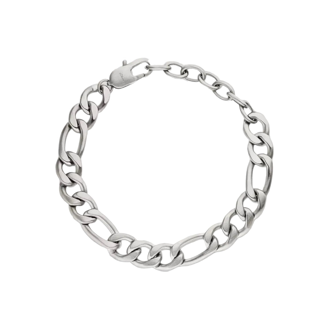 s.Oliver Herren-Figaroarmband silber