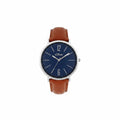 s.Oliver Uhr 2033482 – blaues Zifferblatt, braunes Leder
