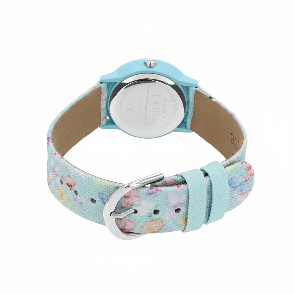 Prinzessin Lillifee Kinderuhr 2037732 – Schmetterling blau