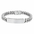 s.Oliver ID-Panzerarmband silber – gravierte Platte
