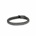 s.Oliver Wickelarmband dunkel – mit Kristallen
