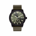s.Oliver Herrenuhr 2035442 – oliv mit kleiner Sekunde