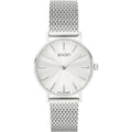 JOOP! Damenuhr 2027509 – Edelstahl mit Milanaise-Armband, Frontansicht