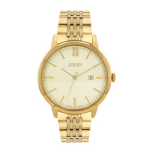 JOOP! Herrenuhr 2035688 – Gold mit Datum