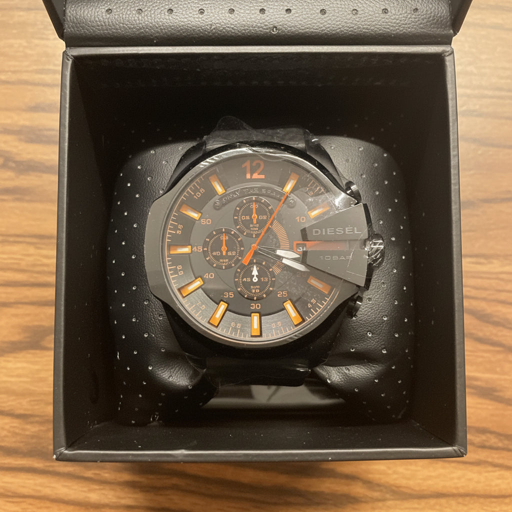 Diesel Mega Chief DZ4291 – Chronograph schwarz