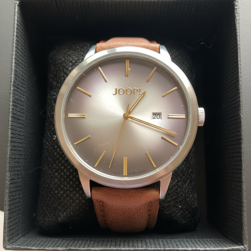 JOOP! Herrenuhr 2039577 – 42 mm, Ronda Swiss Quarz