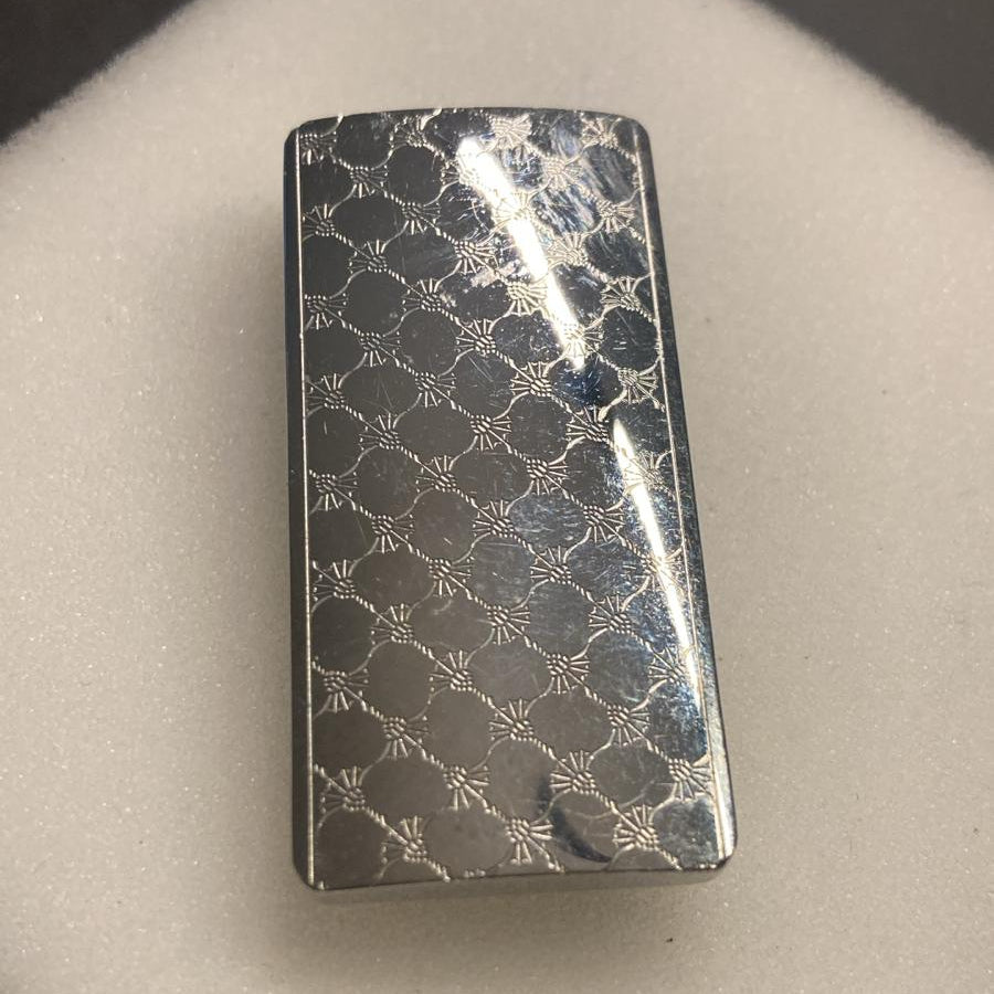 JOOP! Geldklammer silber – Kornblumen-Gravur