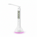 goobay LED-Schreibtischleuchte mit Mood Light und Kalender