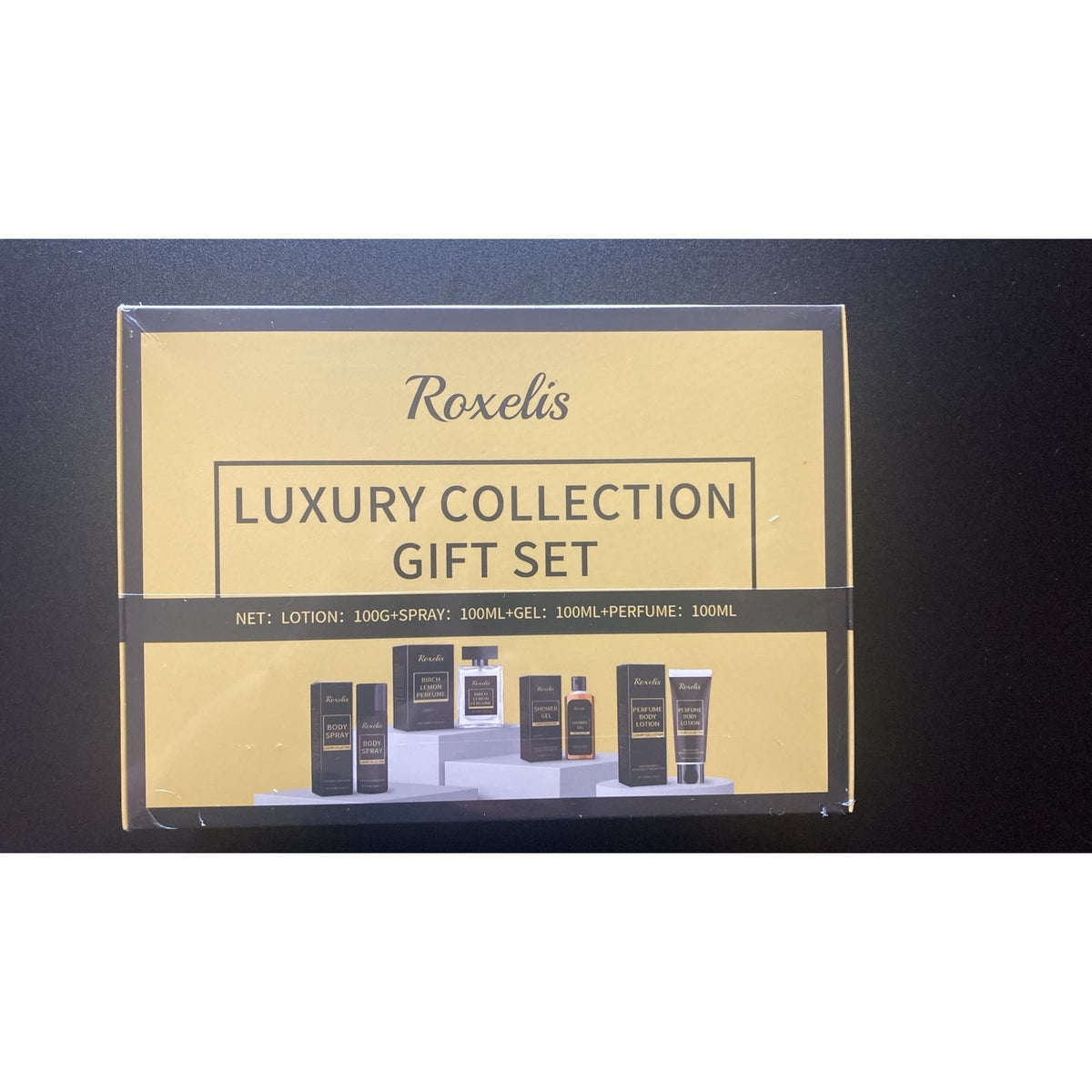 Roxelis Luxury Collection Gift Set 4-teiliges Duftset