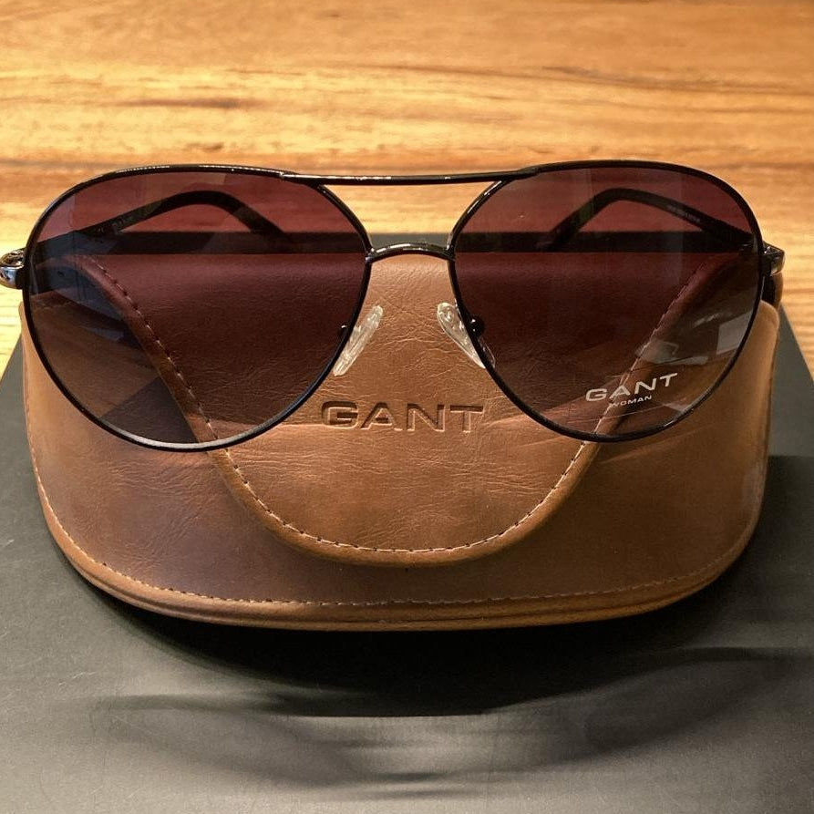 GANT Sonnenbrille GWS 8017 BKGUN-35 mit Etui