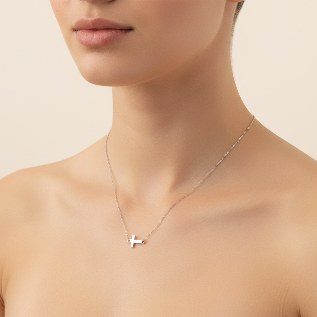 My Jewellery Halskette Silber – Kreuz