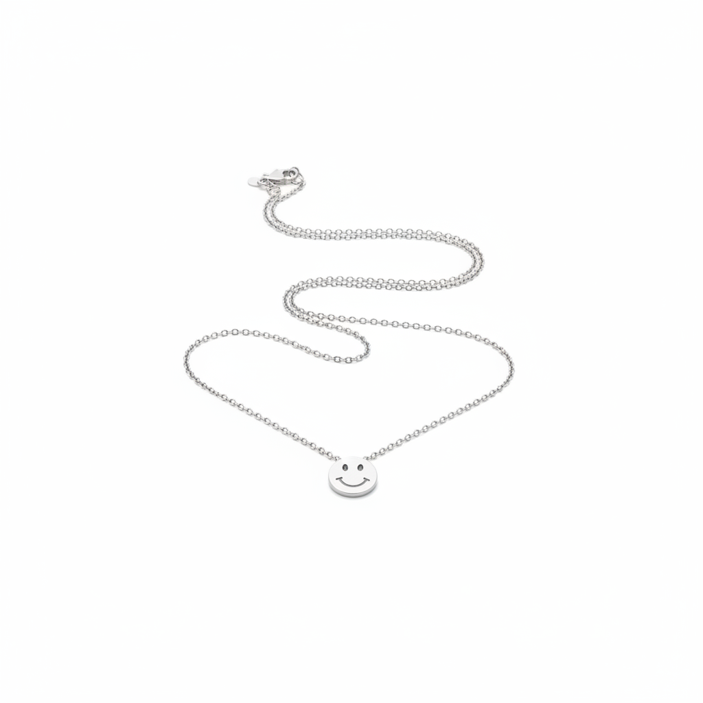 My Jewellery Halskette Silber – runder Coin-Anhänger