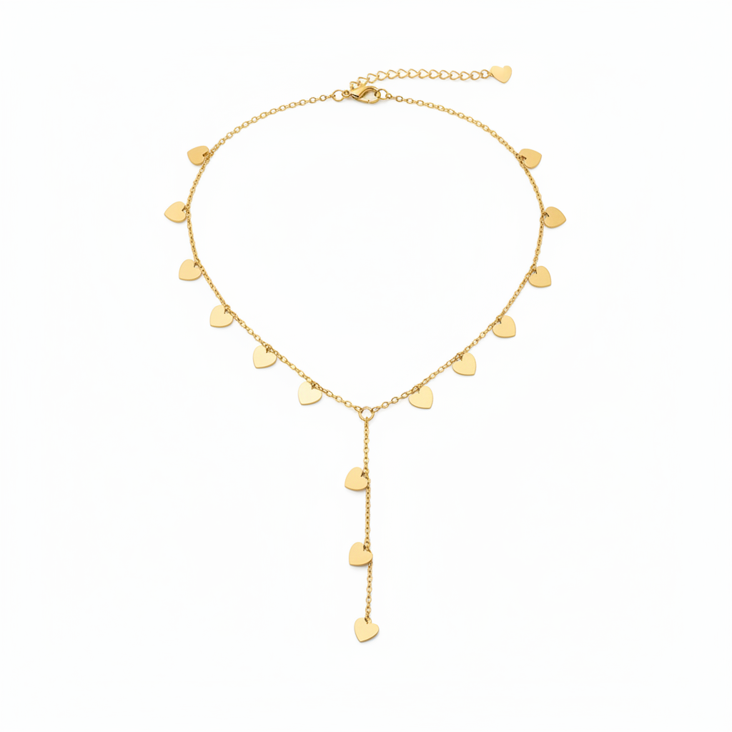 My Jewellery Y-Kette Silber – Herz-Charms