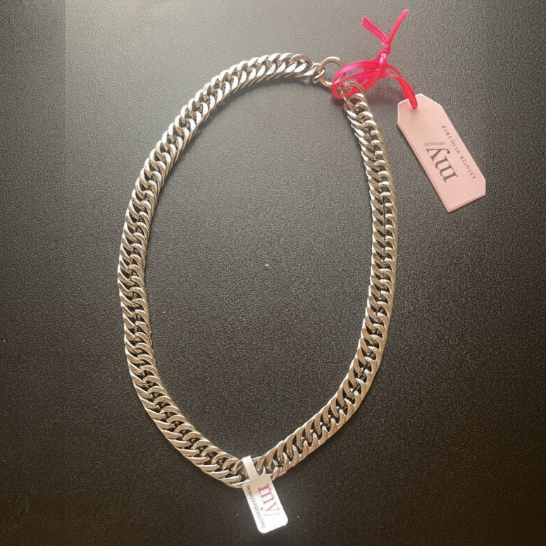 My Jewellery Halskette Silber – breite Panzerkette