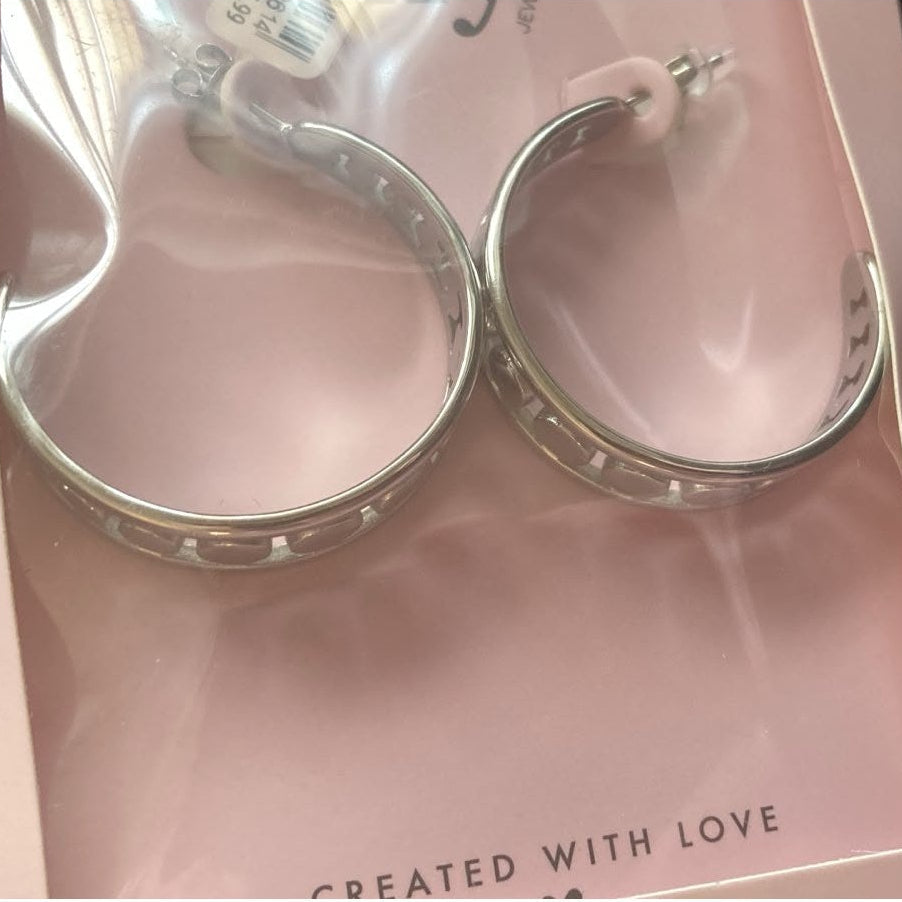 My Jewellery Creolen Silber strukturiert