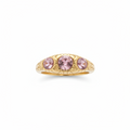 My Jewellery Ring Goldfarben – rosé Steine, Größe 17