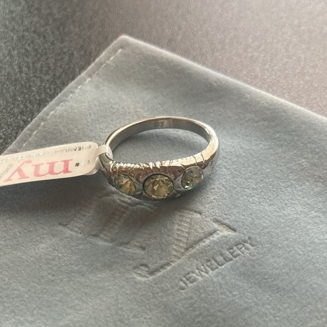 My Jewellery Ring Silber mit bunten Steinen