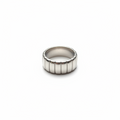 My Jewellery Ring Silber – breit mit Struktur, Größe 16