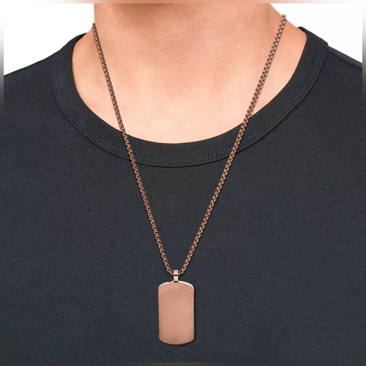s.Oliver Dogtag-Halskette, weitere Ansicht