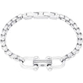 s.Oliver Panzerarmband silber – Schäkel-Verschluss